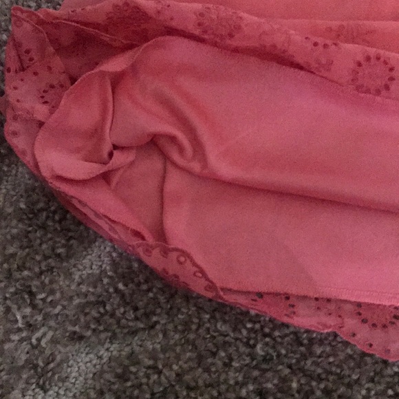 Vanity peach detail one shoulder dress - Picture 5 of 6